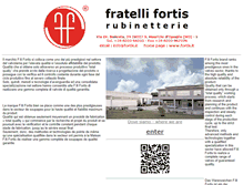 Tablet Screenshot of fortis.it